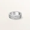 Anillo Love, modelo clásico, pavé