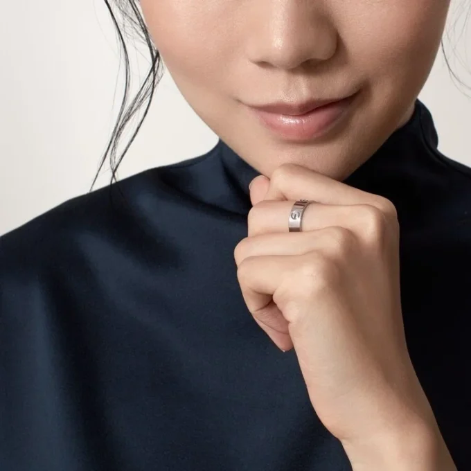 Anillo Love – Oro blanco, modelo clásico | Cartier Us Anillo Love – Oro blanco, modelo clásico | Cartier Us