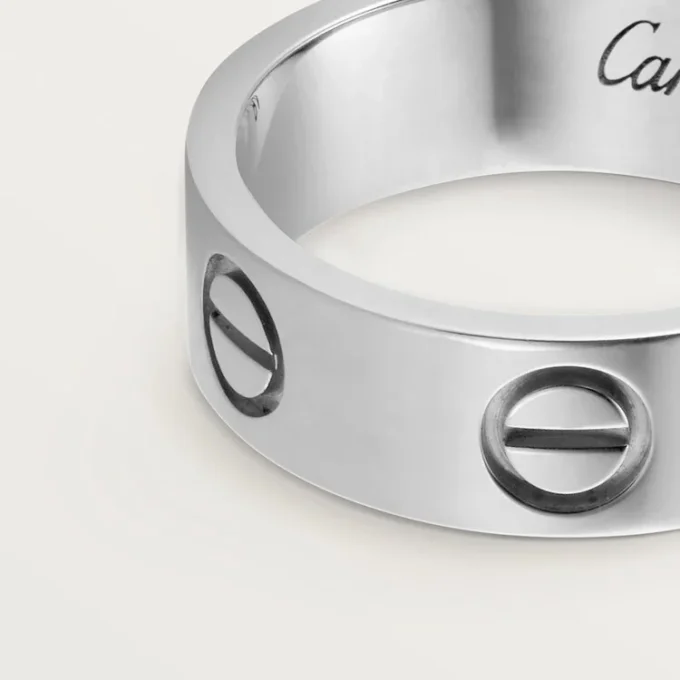 Anillo Love – Oro blanco, modelo clásico | Cartier Us Anillo Love – Oro blanco, modelo clásico | Cartier Us