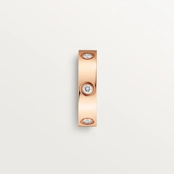 Anillo Love – Oro rosa, diamantes – Cartier Anillo Love – Oro rosa, diamantes – Cartier