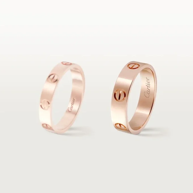 Anillo Love – Oro rosa, modelo clásico | Cartier Us