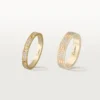 Anillo Love, tamaño pequeño – Oro amarillo, diamantes – Cartier