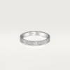 Anillo Love, tamaño pequeño – Oro blanco, diamantes – Cartier