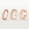Anillo Love, tamaño pequeño – Oro rosa, diamantes – Cartier