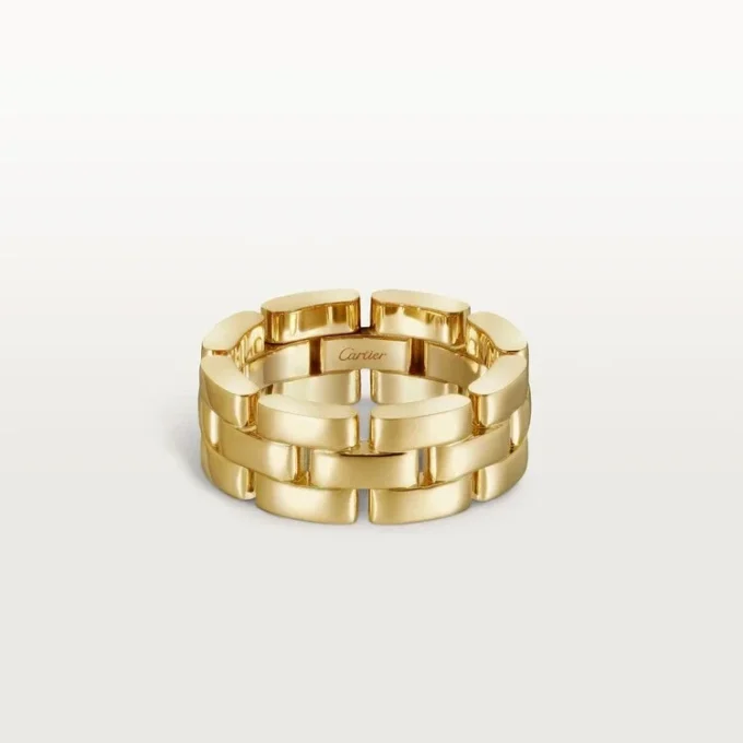 Anillo Maillon Panthere – Oro amarillo – Cartier