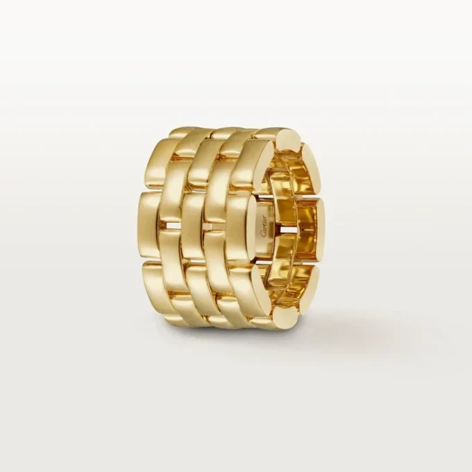 Anillo Maillon Panthere – Oro amarillo – Cartier