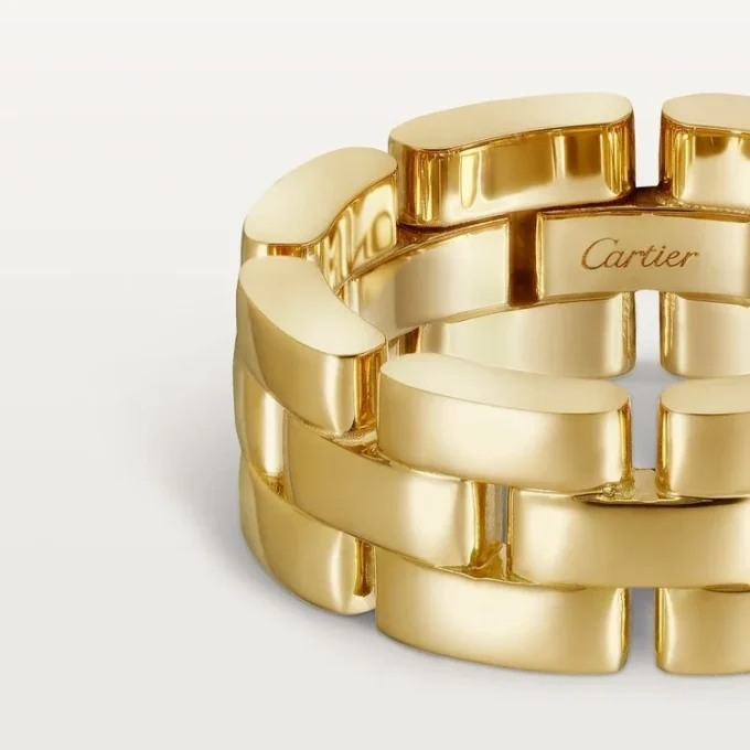 Anillo Maillon Panthere – Oro amarillo – Cartier