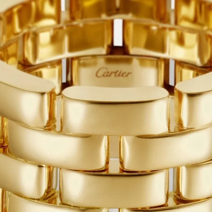 Anillo Maillon Panthere – Oro amarillo – Cartier