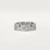 Anillo Maillon Panthere, triple fila, pavé