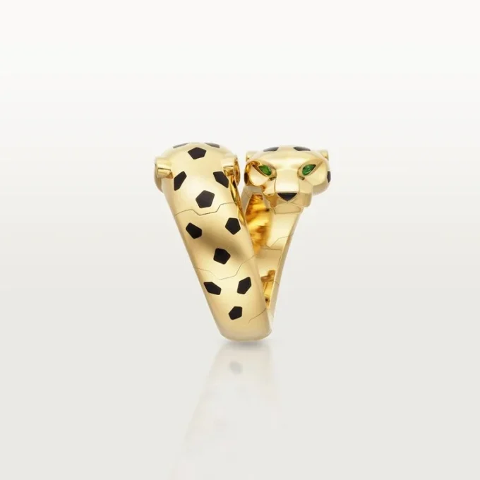 Anillo Panthere De Cartier, articulado