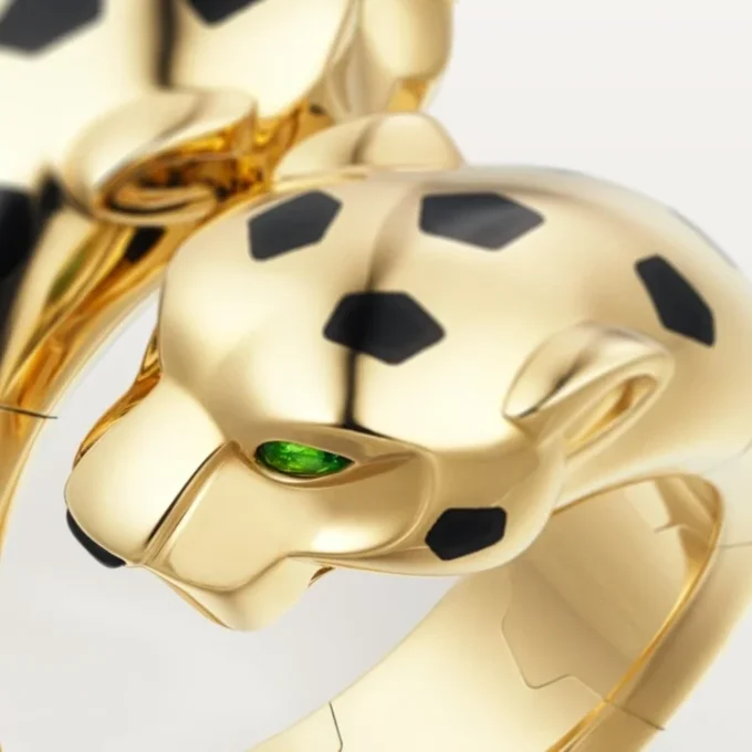 Anillo Panthere De Cartier, articulado