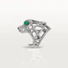 Anillo Panthere de Cartier – Oro blanco, esmeraldas, ónix, diamantes – Cartier