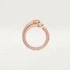 Anillo Panthere de Cartier – Oro rosa, granates tsavorita, ónix – Cartier