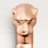 Anillo Panthere de Cartier – Oro rosa, granates tsavorita, ónix – Cartier