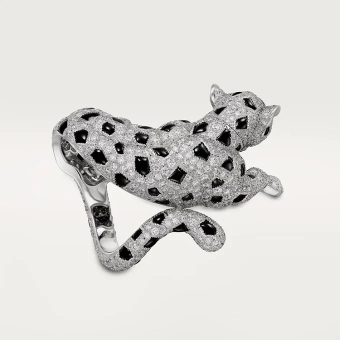 Anillo Panthere De Cartier, pavé