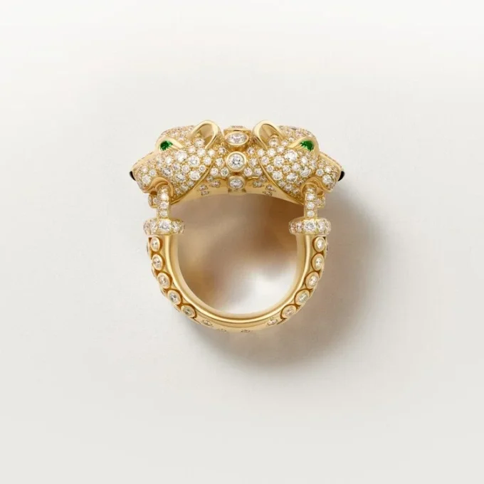 Anillo Panthere De Cartier, pavé