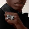 Anillo Panthere De Cartier, pavé