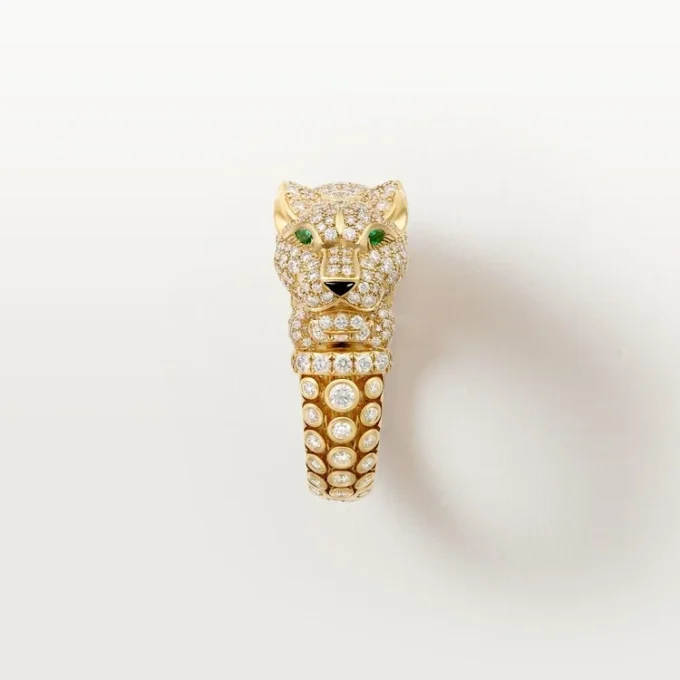 Anillo Panthere De Cartier, pavé