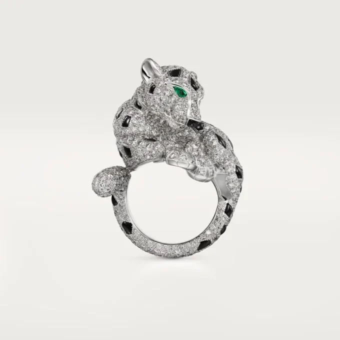 Anillo Panthere De Cartier, pavé
