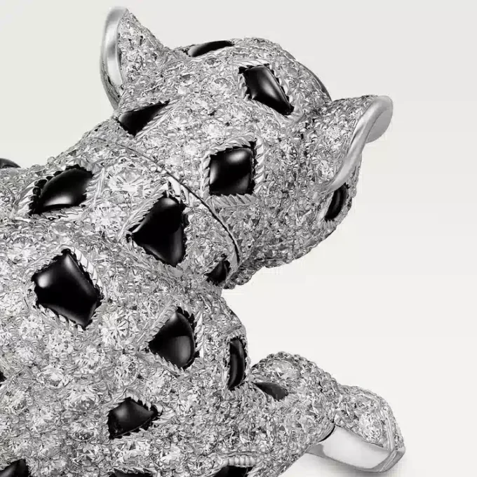 Anillo Panthere De Cartier, pavé