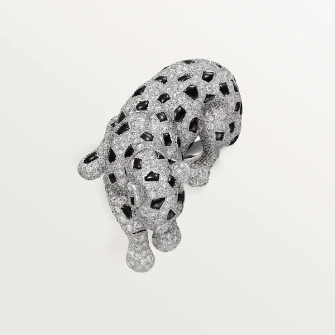 Anillo Panthere De Cartier, pavé