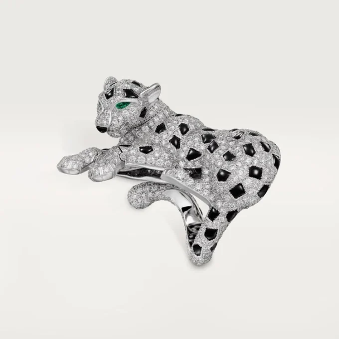 Anillo Panthere De Cartier, pavé