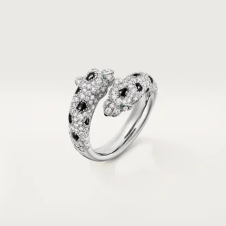 Anillo Panthere de Cartier, semipavé