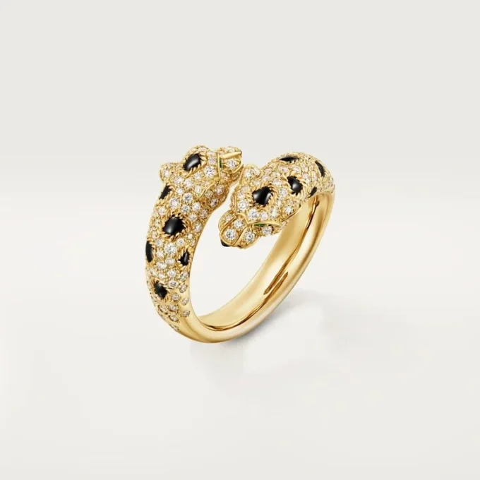 Anillo Panthere de Cartier, semipavé