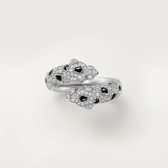 Anillo Panthere de Cartier, semipavé
