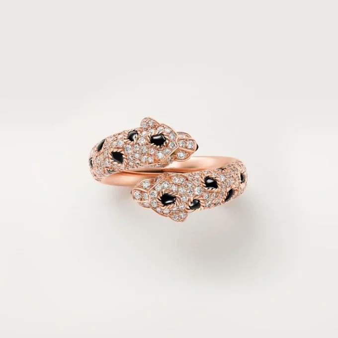 Anillo Panthere de Cartier, semipavé