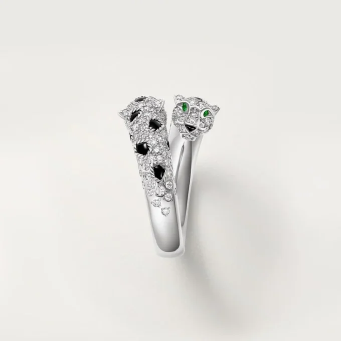 Anillo Panthere de Cartier, semipavé