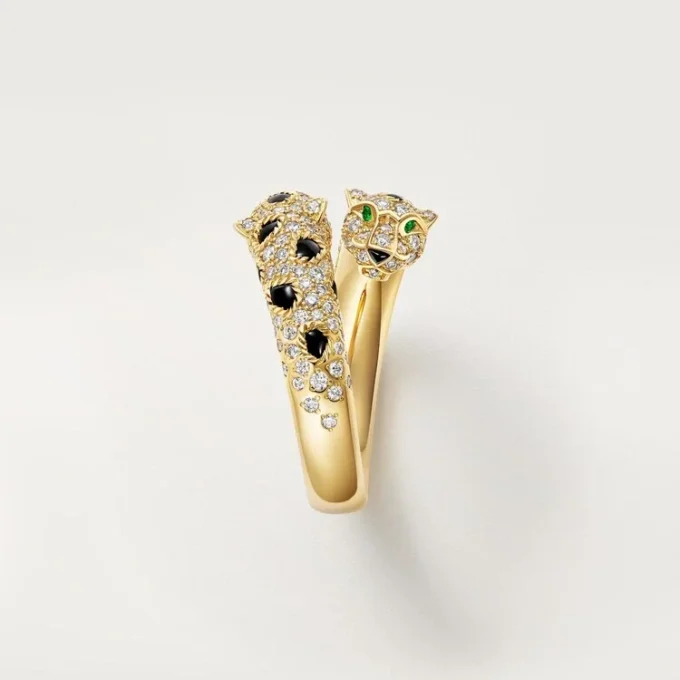 Anillo Panthere de Cartier, semipavé
