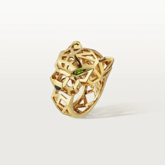 Anillo Panthere de Cartier – Tsavorita y oro amarillo | Cartier EE. UU.