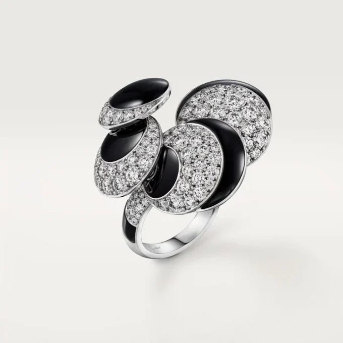 Anillo Polymorph Cartier Libre, ónix, transformable