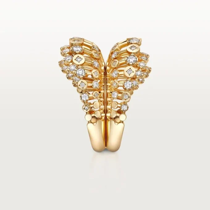 Anillo Polymorph Cartier Libre, transformable, diamantes