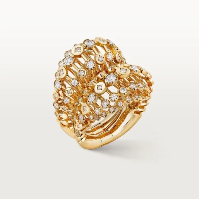 Anillo Polymorph Cartier Libre, transformable, diamantes