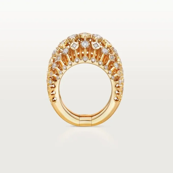Anillo Polymorph Cartier Libre, transformable, diamantes
