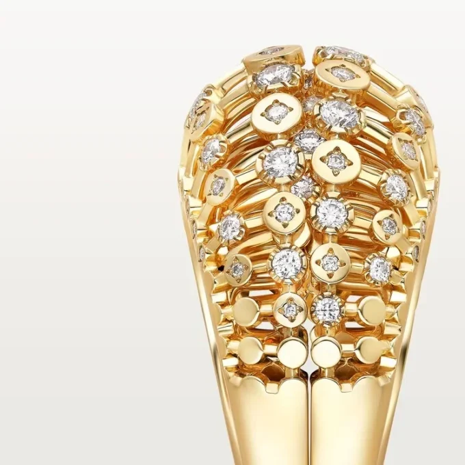 Anillo Polymorph Cartier Libre, transformable, diamantes