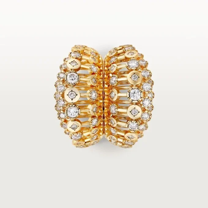 Anillo Polymorph Cartier Libre, transformable, diamantes