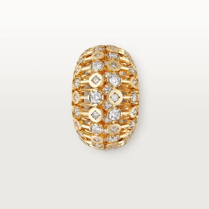 Anillo Polymorph Cartier Libre, transformable, diamantes