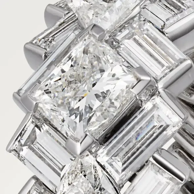 Anillo Reflection De Cartier, diamantes