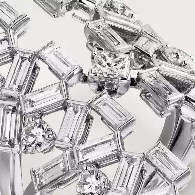 Anillo Reflection De Cartier – Oro blanco, diamantes – Cartier