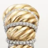 Anillo Tressage de Cartier Libre, diamantes