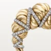 Anillo Tressage de Cartier Libre, diamantes