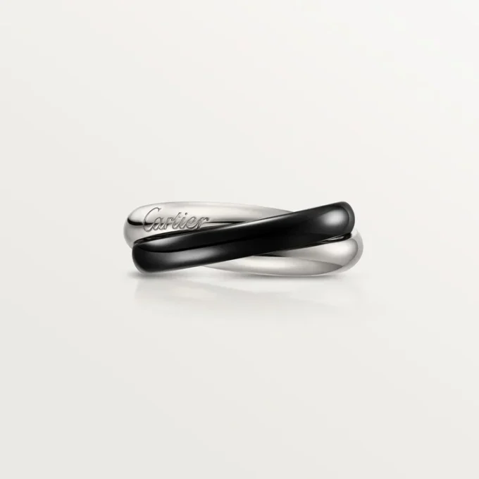 Anillo Trinity, cerámica, modelo clásico