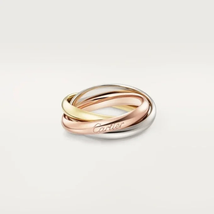 Anillo Trinity en oro tricolor, modelo clásico | Cartier Us