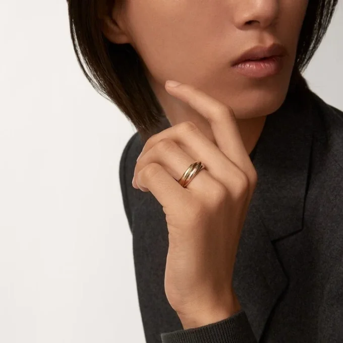 Anillo Trinity en oro tricolor, modelo clásico | Cartier Us