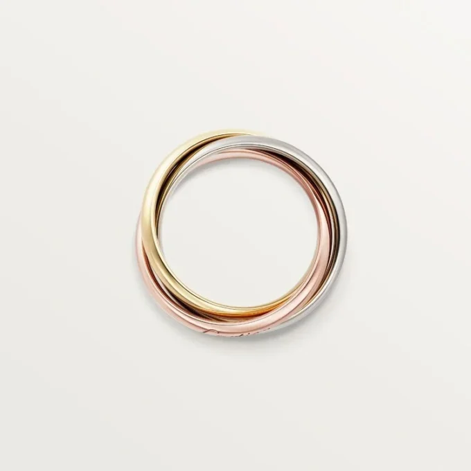 Anillo Trinity en oro tricolor, modelo clásico | Cartier Us
