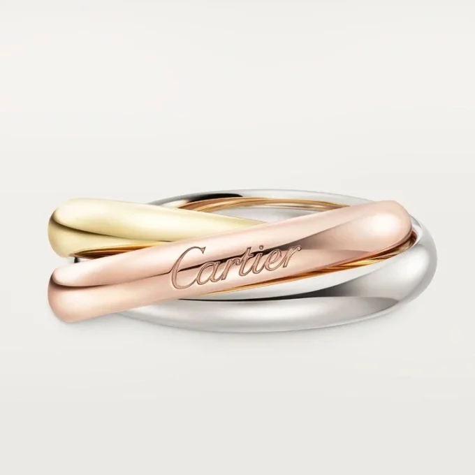Anillo Trinity en oro tricolor, modelo clásico | Cartier Us