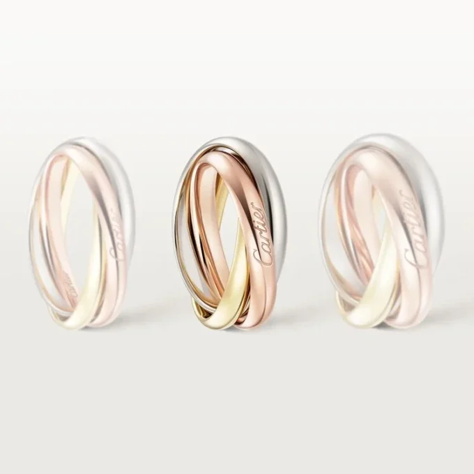 Anillo Trinity en oro tricolor, modelo clásico | Cartier Us